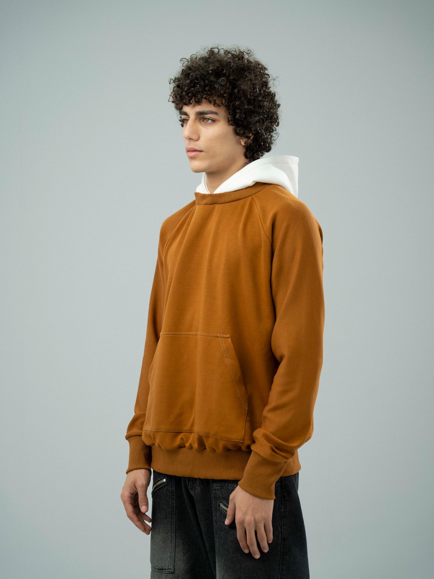 Camel Plain Hoodie