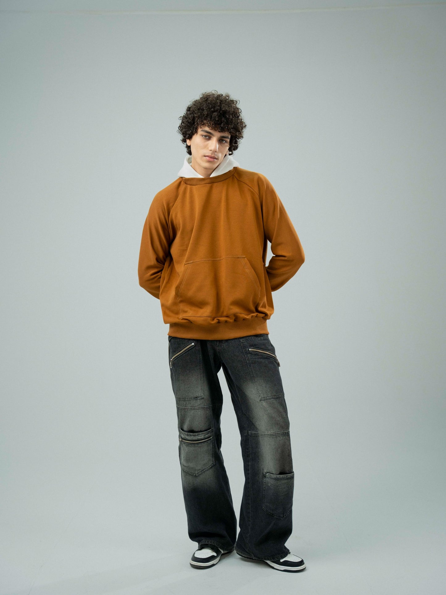 Camel Plain Hoodie