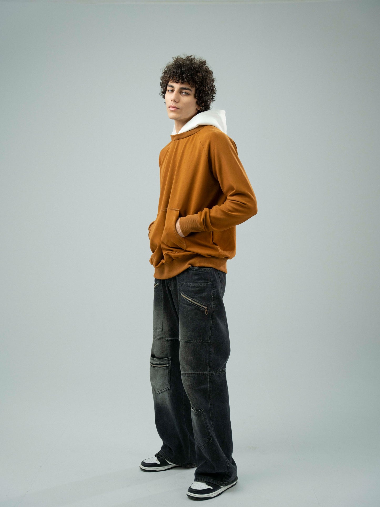 Camel Plain Hoodie