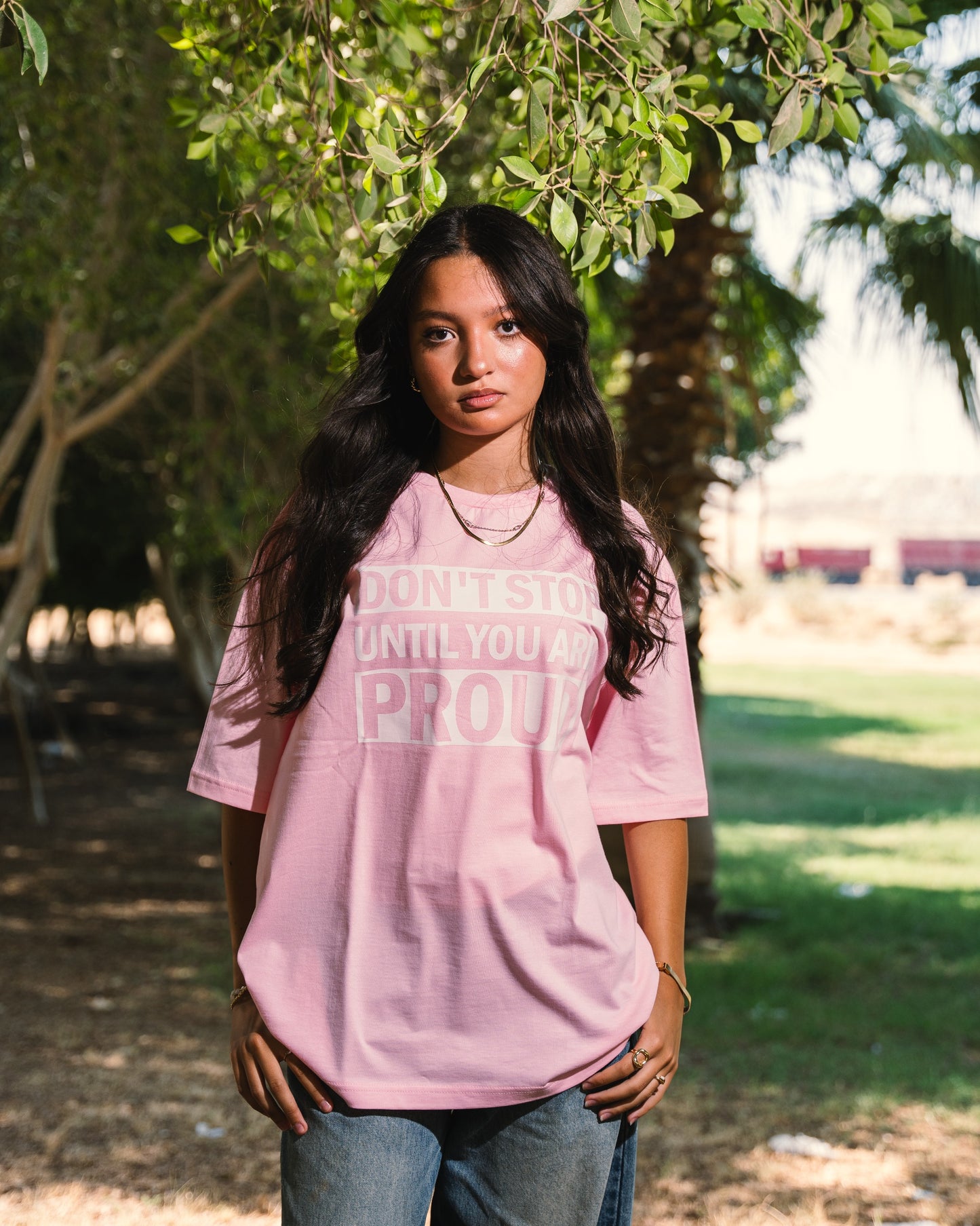 Don’t Stop until you are Proud T-shirt