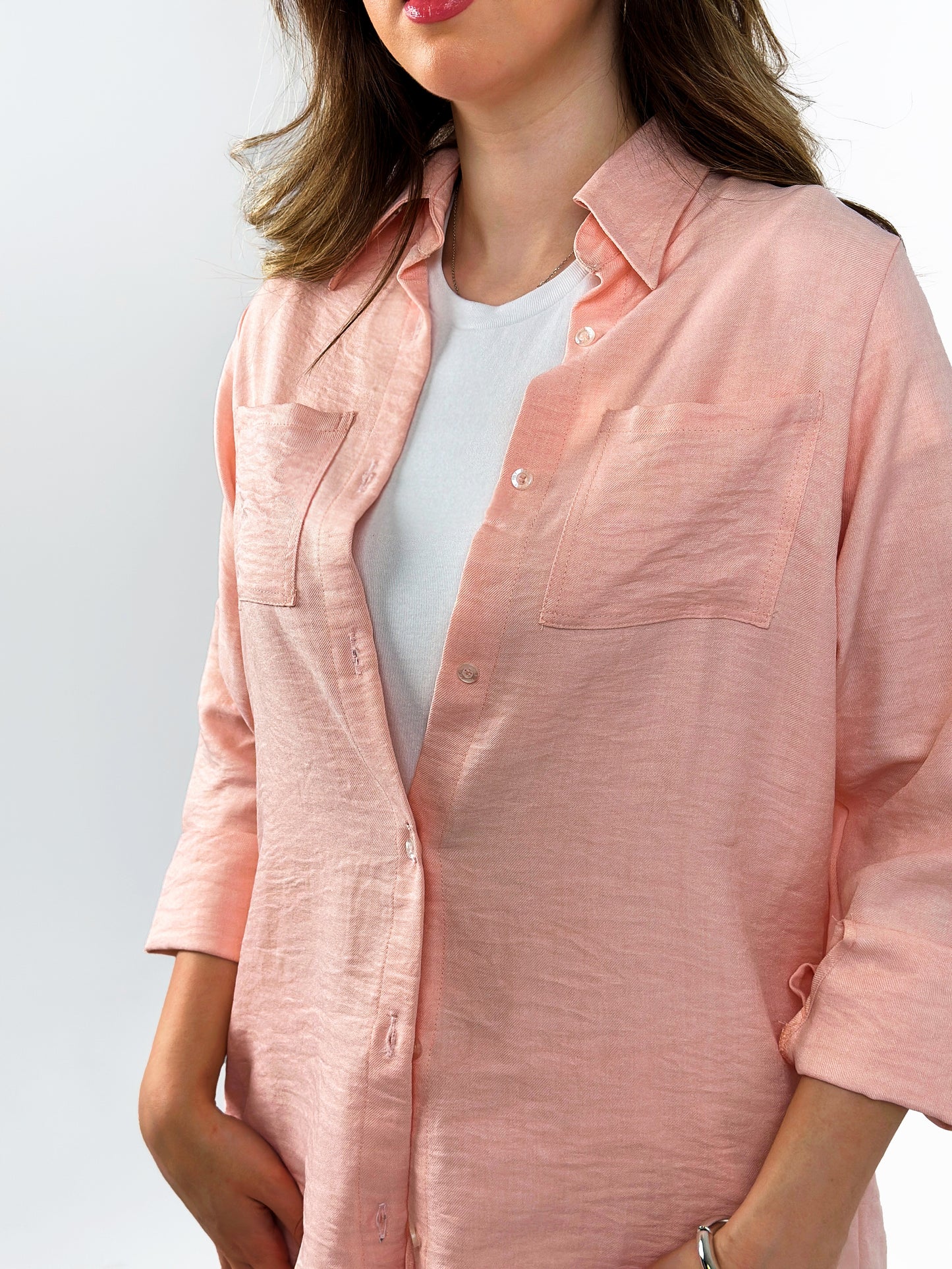 Pink Linen Set