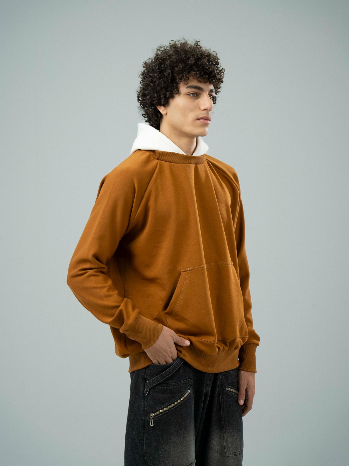 Camel Plain Hoodie