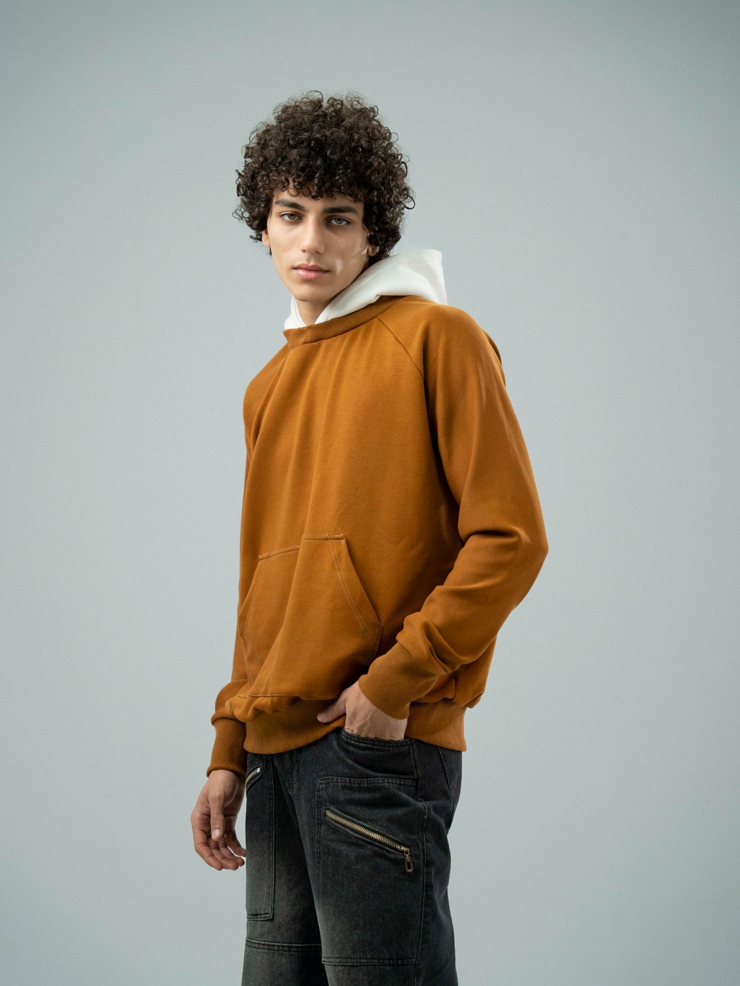 Camel Plain Hoodie