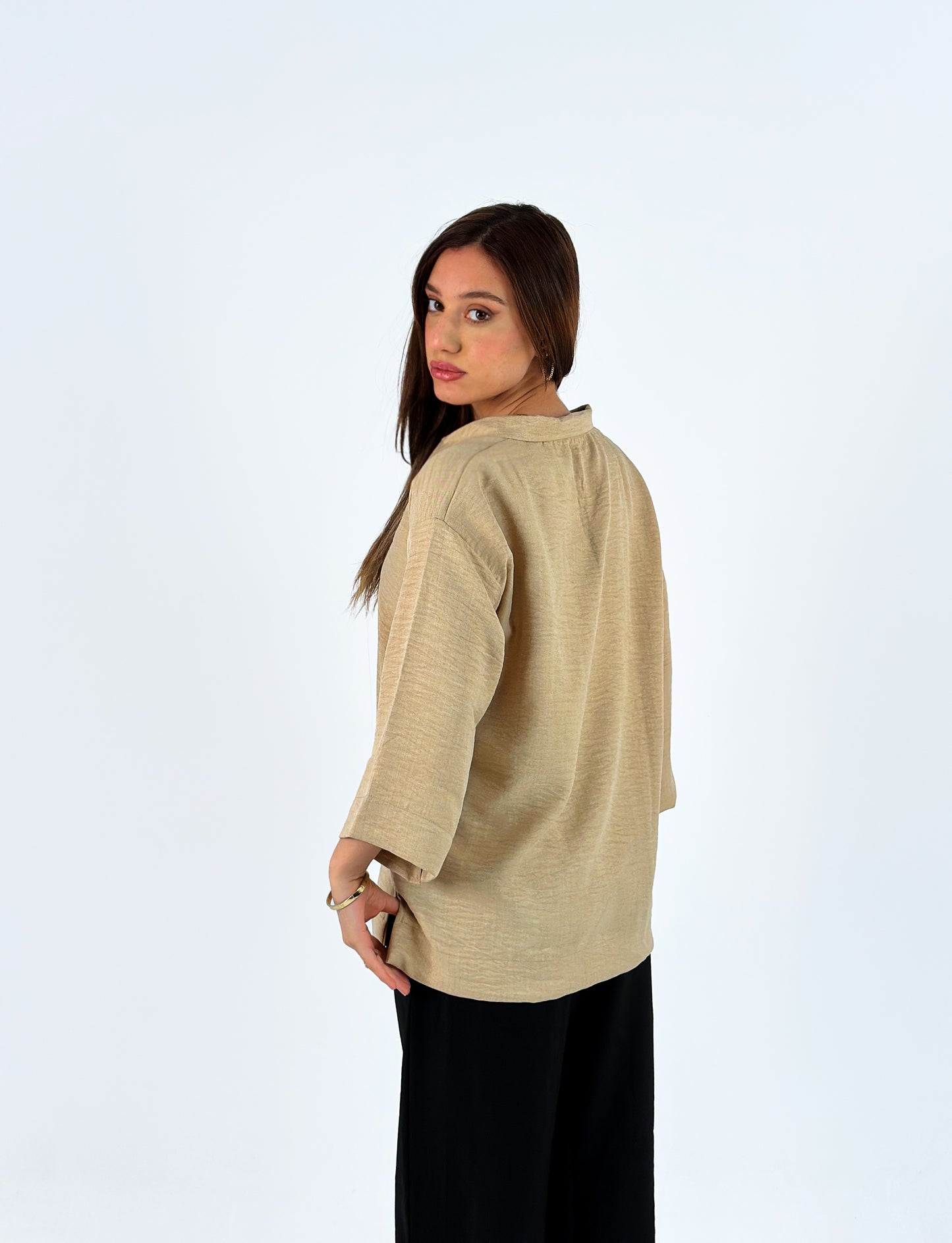 Beige Blouse